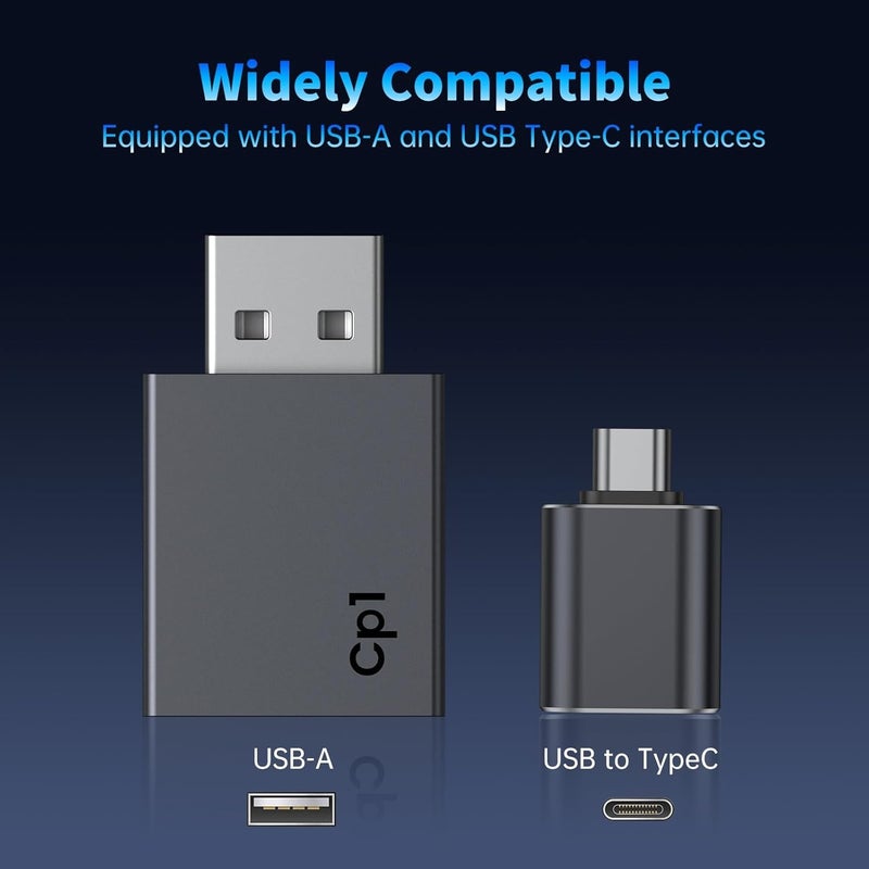 CNDPSTE Wireless CarPlay Adapter for iPhone[2025 Upgrade]Convert Wired to Mini Wireless Bluetooth Car Play Adapter, Plug and Play Stable Connection Compatible for Cars from 2016 & iOS 10+,USB A/Type C - Image 3
